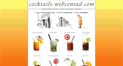 Desktop Screenshot of cocktails.webconrad.com